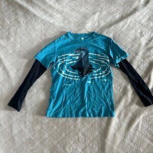 Tea Collection Boys Long Sleeve Otter Graphic Tee